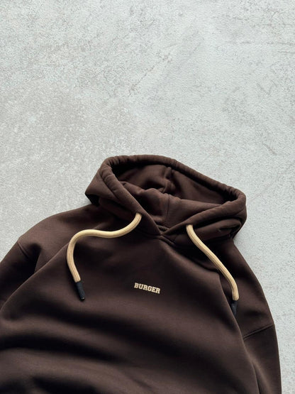 Brown Heavyweight Baggy Hoodie