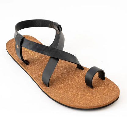 Paaduks Sko Slingback Cork Sandals Men
