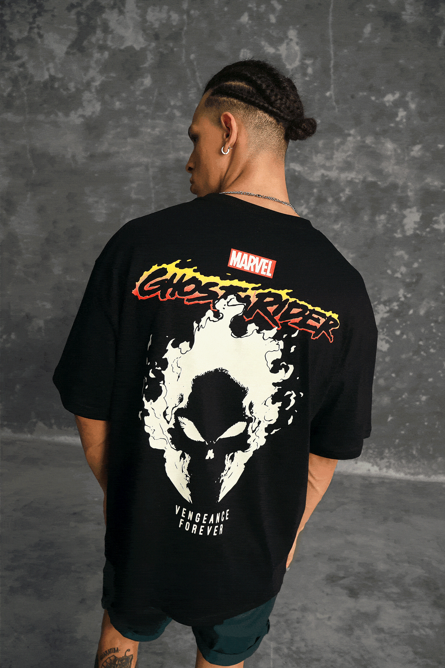 Ghost Rider Oversized T-shirt (Glow In Dark)