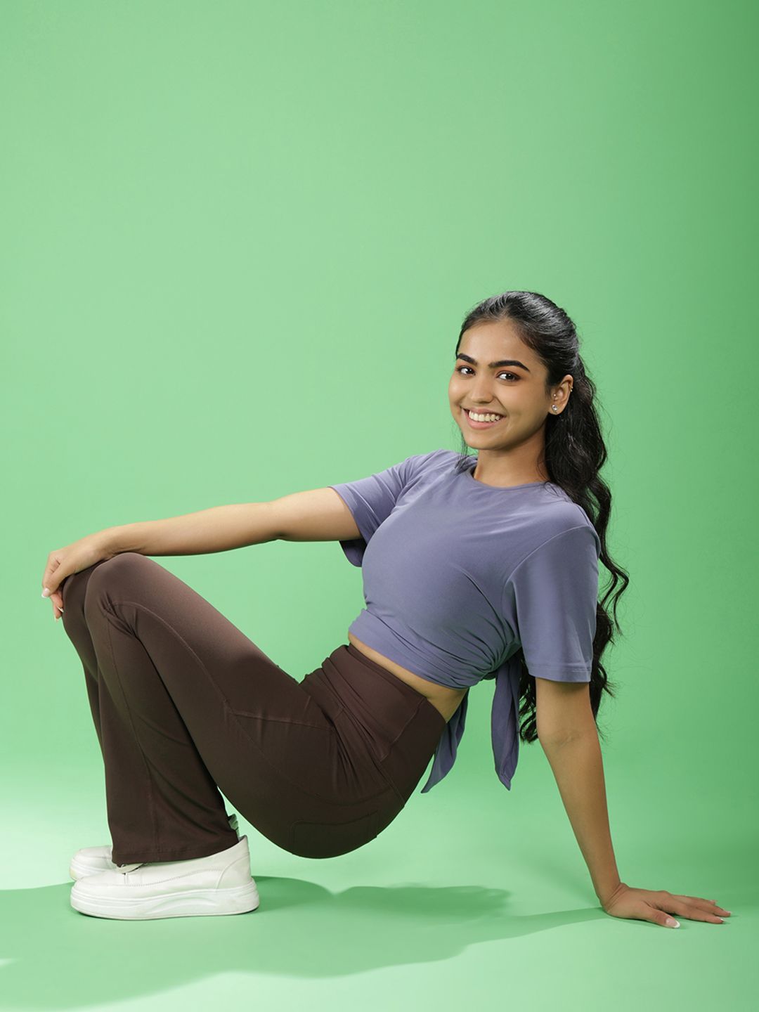 Women High Waist The Ultimate Flare Track Pants - Regular