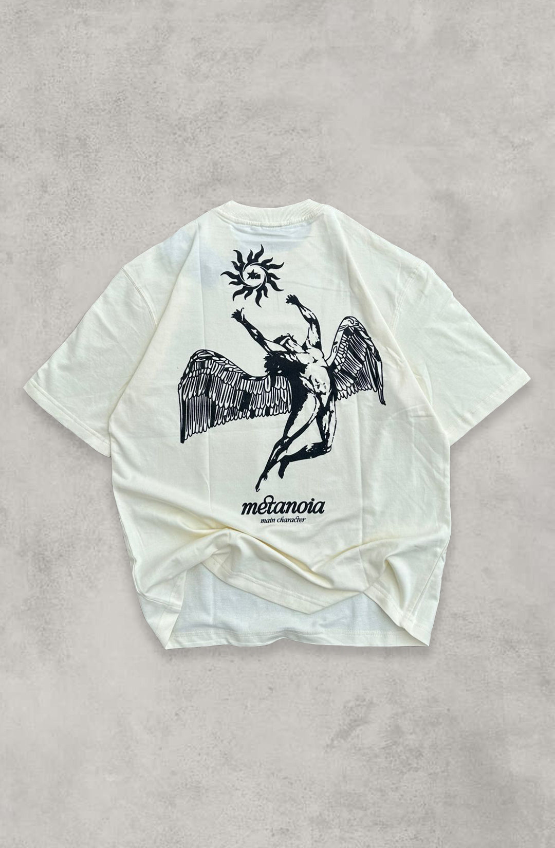 Metanoia Cream Oversized T-Shirt