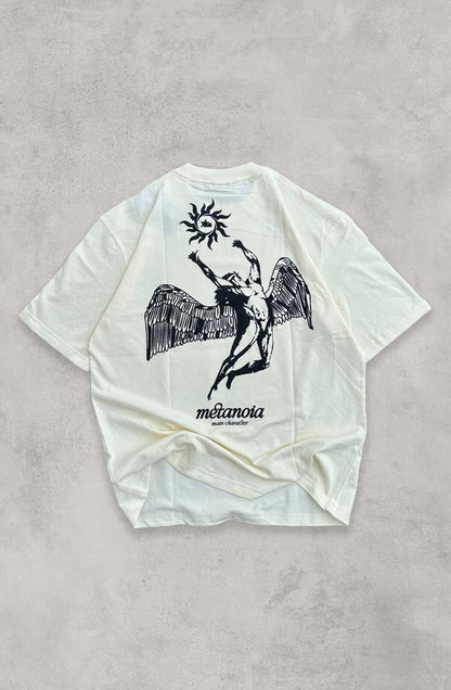 Metanoia Cream Oversized T-Shirt