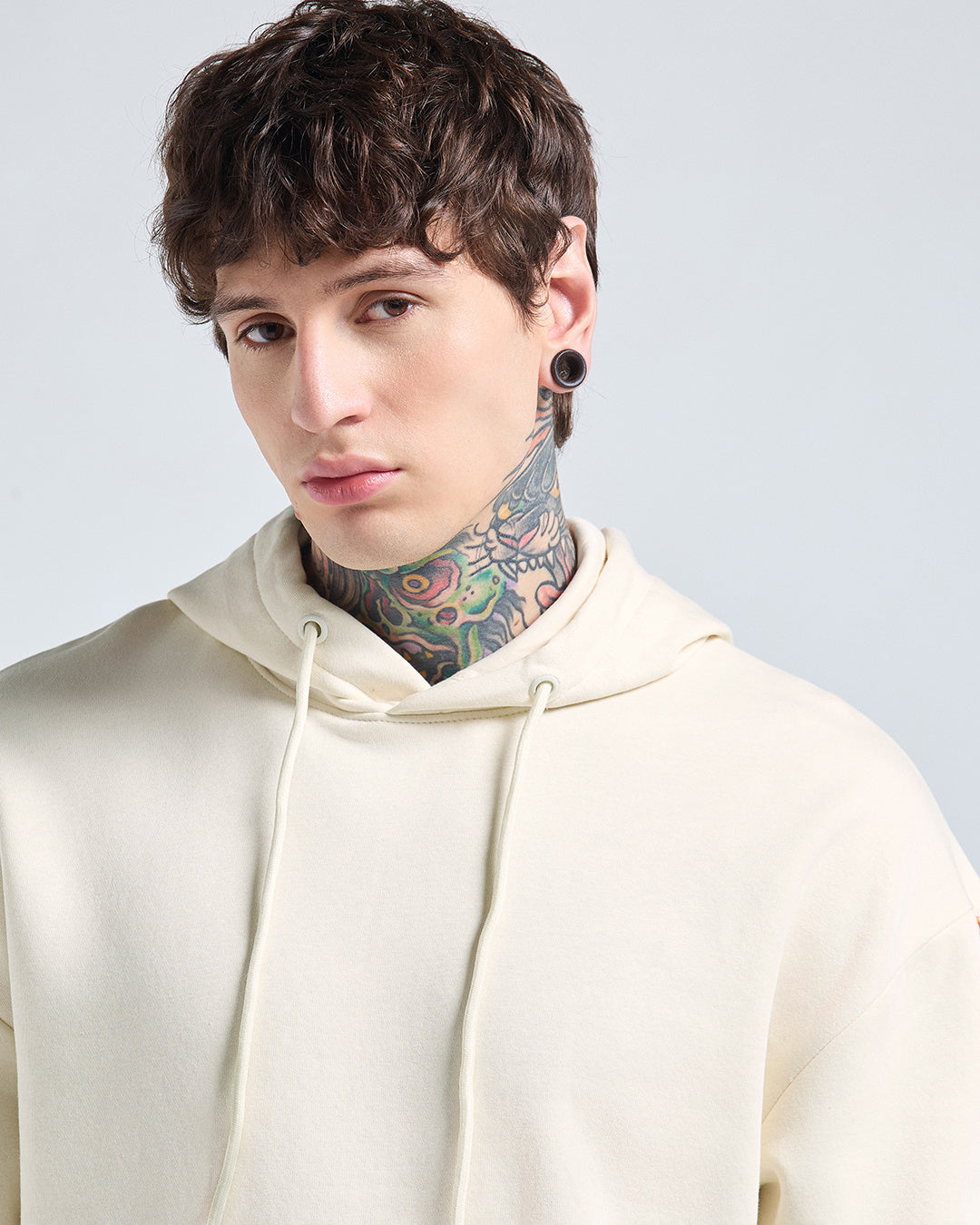 Men's Gardenia Oversized Hoodies