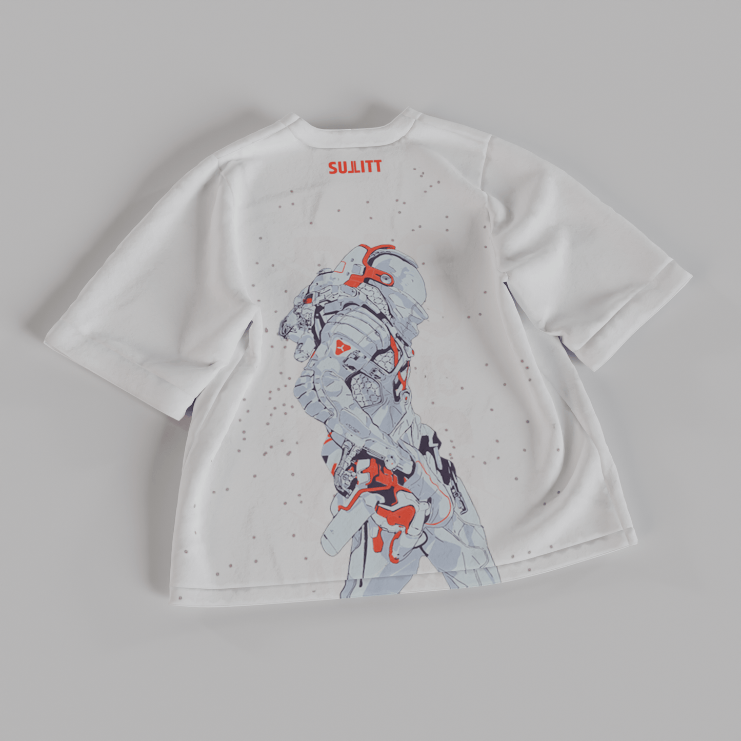 Moon Walker White Oversized T-Shirt