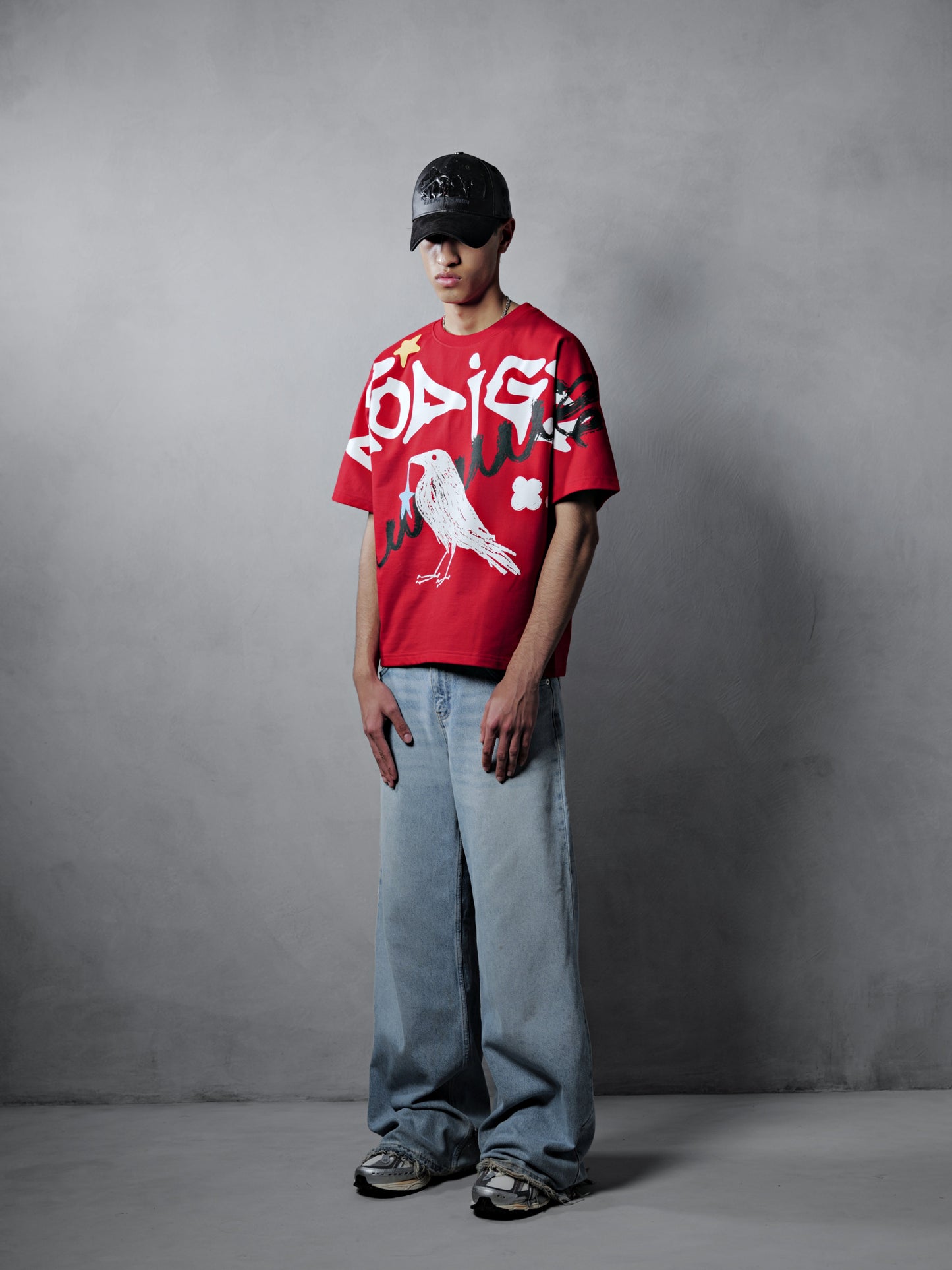 Rebel Dove - Red Tee