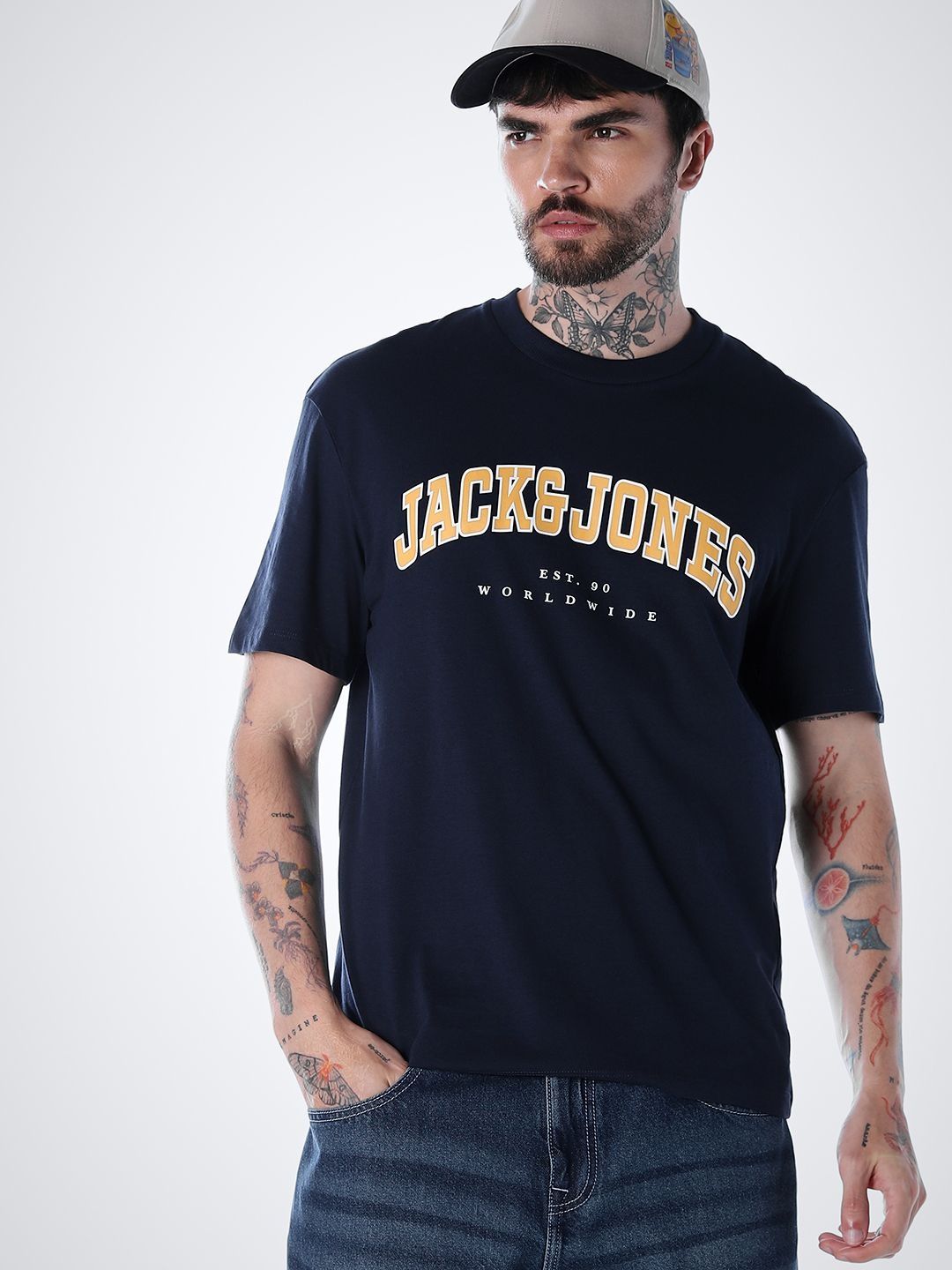 Brand Logo Printed T-shirt