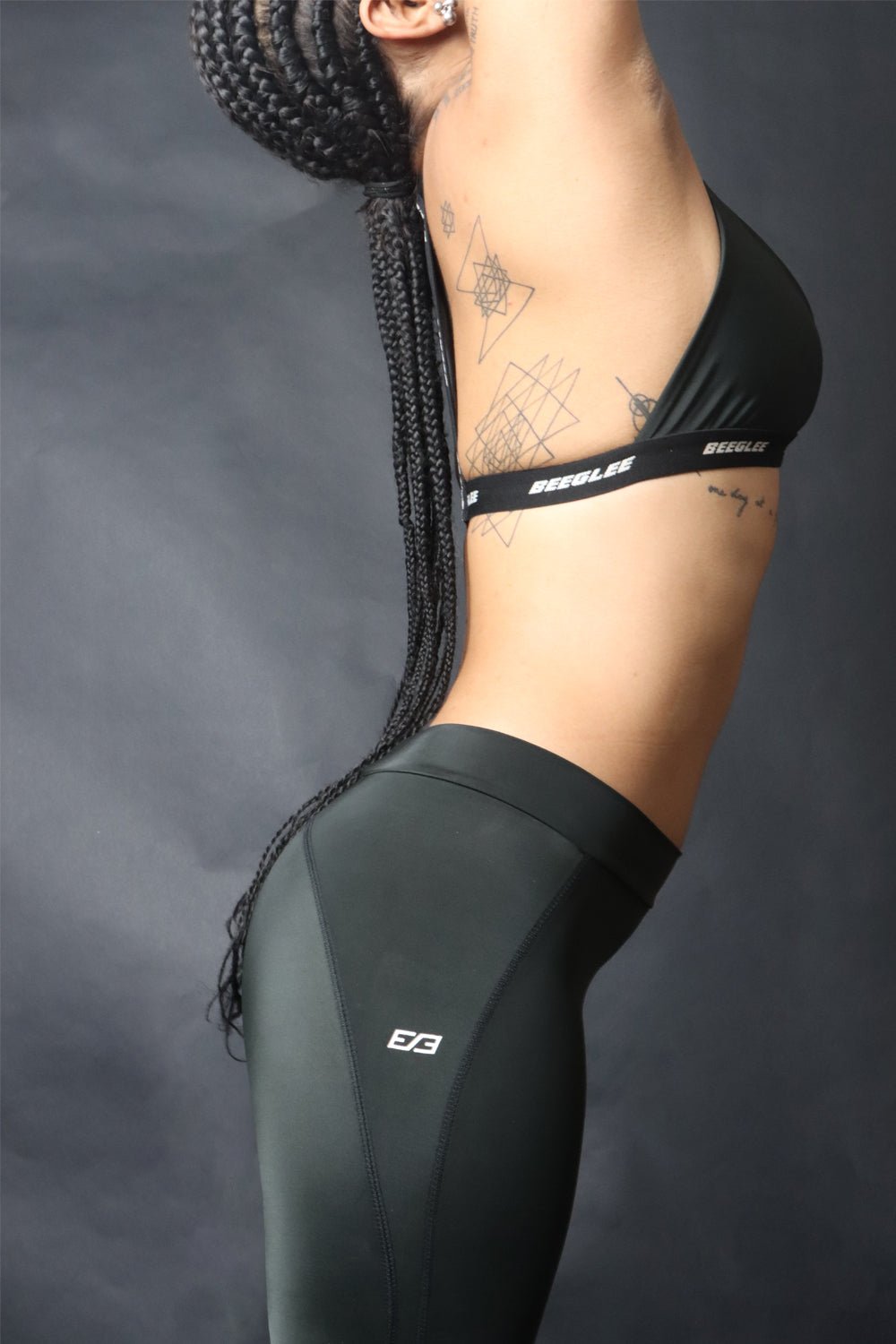 Olive Refined Pixie Tights