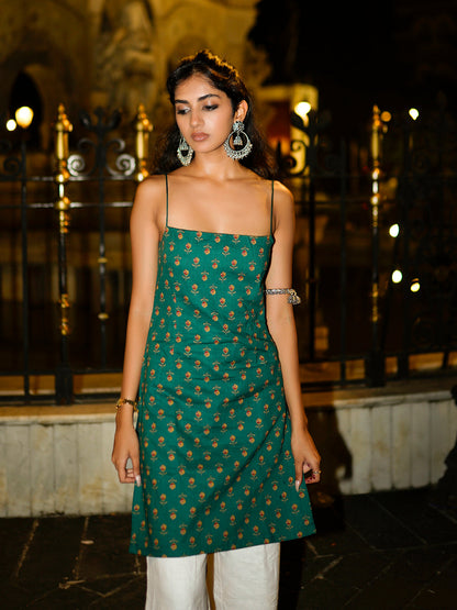 Parna Noodle strap corset Kurti