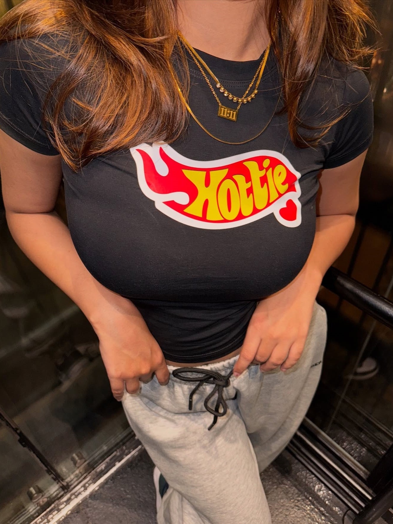 Hottie - It Girl Baby tee for Women