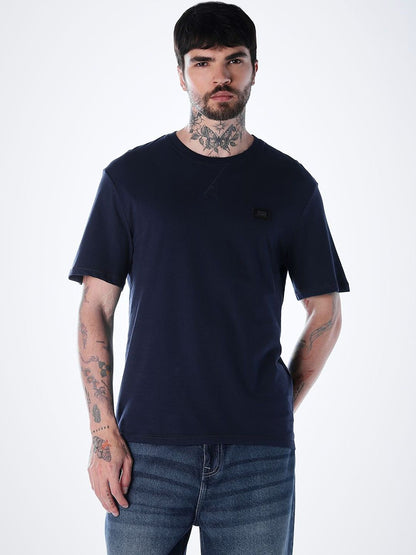 Round Neck Cotton T-shirt