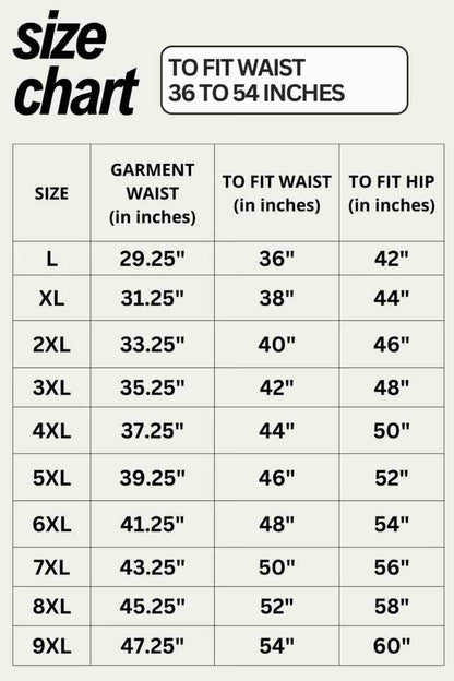 Plus Size Black Tummy Shaper Straight Fit Pants