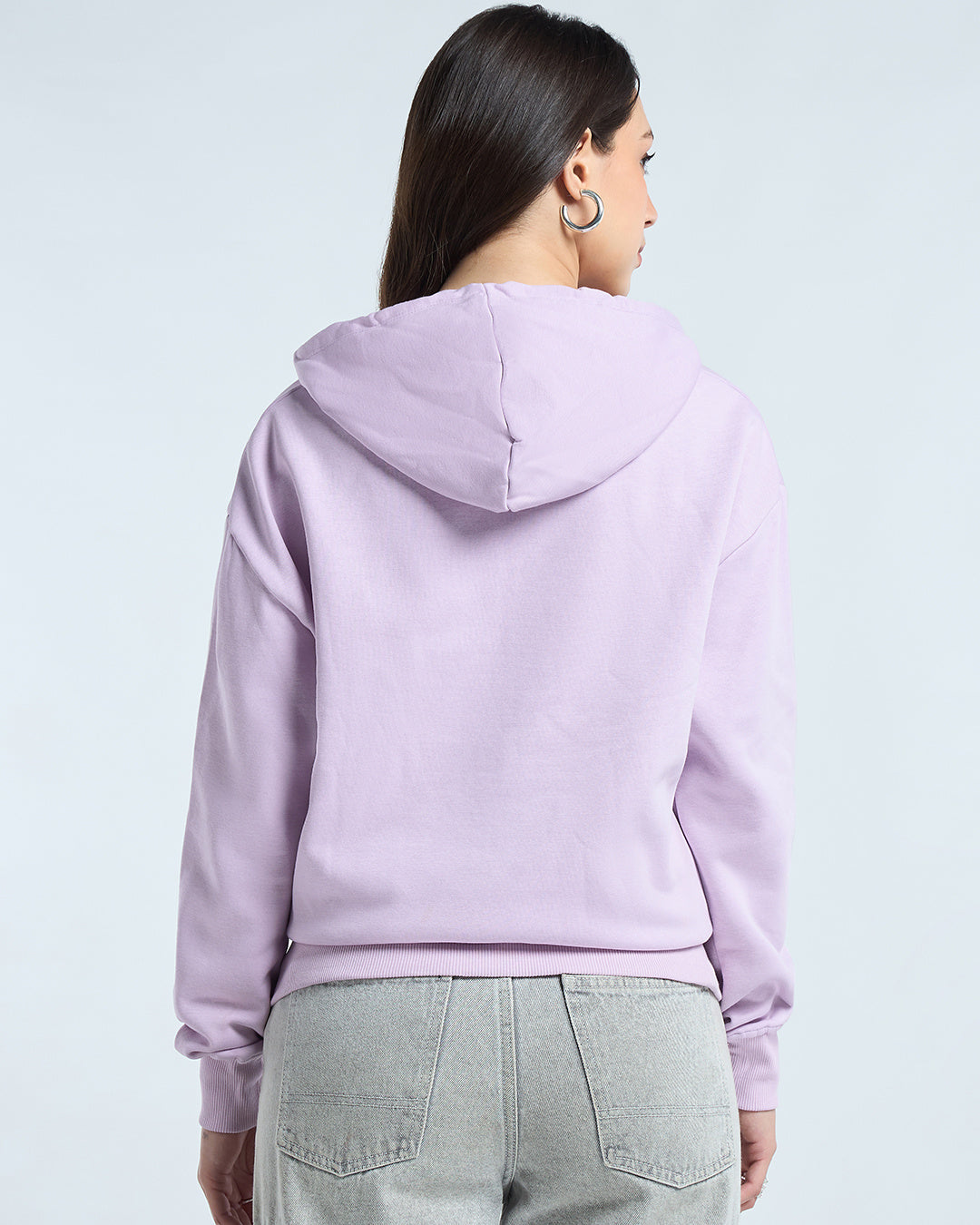 Women's Lilac Oversized Hoodies