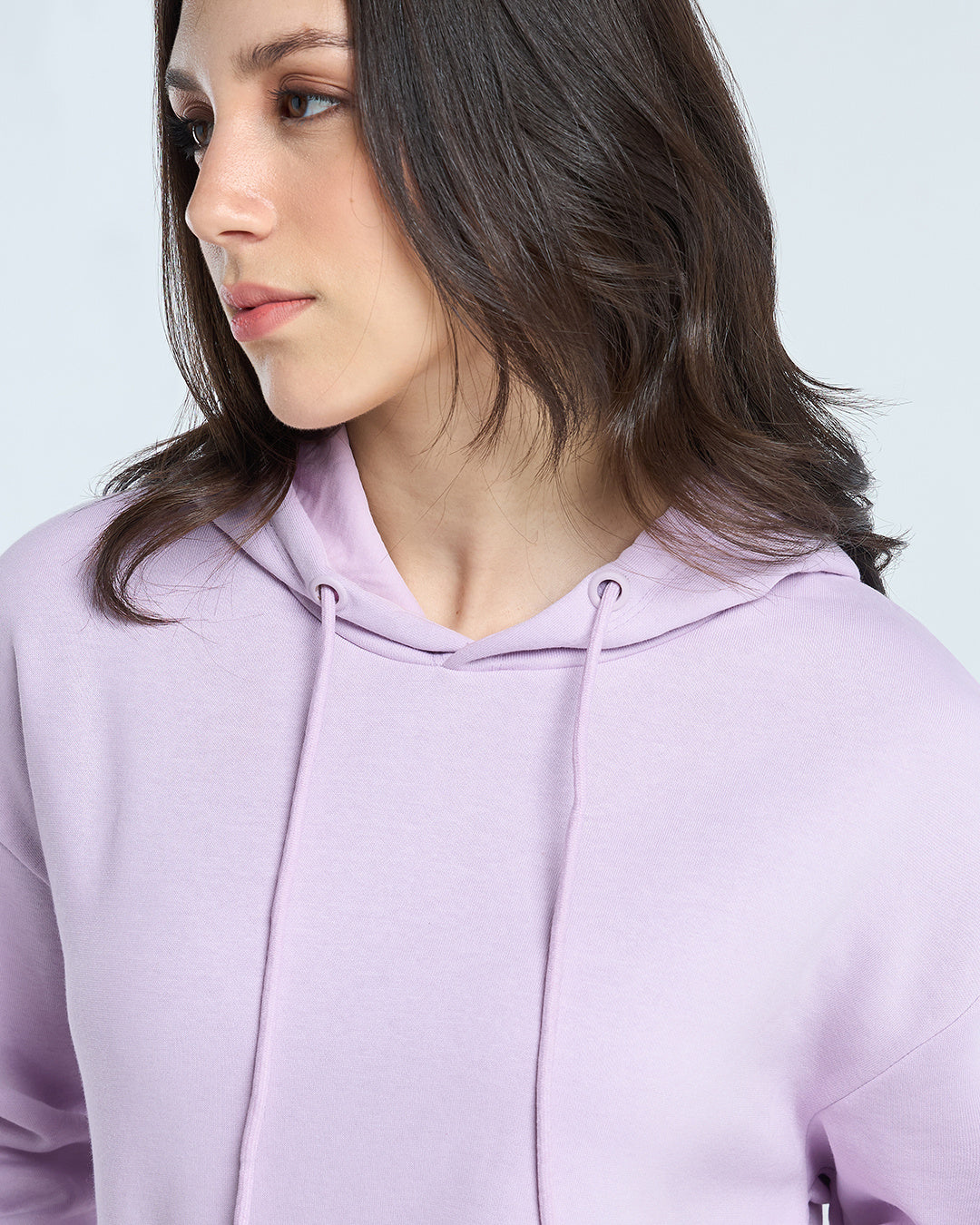 Women's Lilac Oversized Hoodies